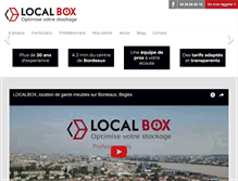 Tablet Screenshot of localbox.fr